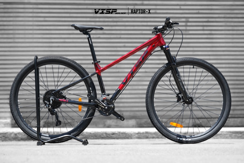 จักรยานเสือภูเขา VISP BUILDER รุ่น RAPTOR-X ชุดเกียร์ Shimano Deore 2X10 สปีด ล้อ 29 นิ้ว เฟรม Aluminium NEW 2023