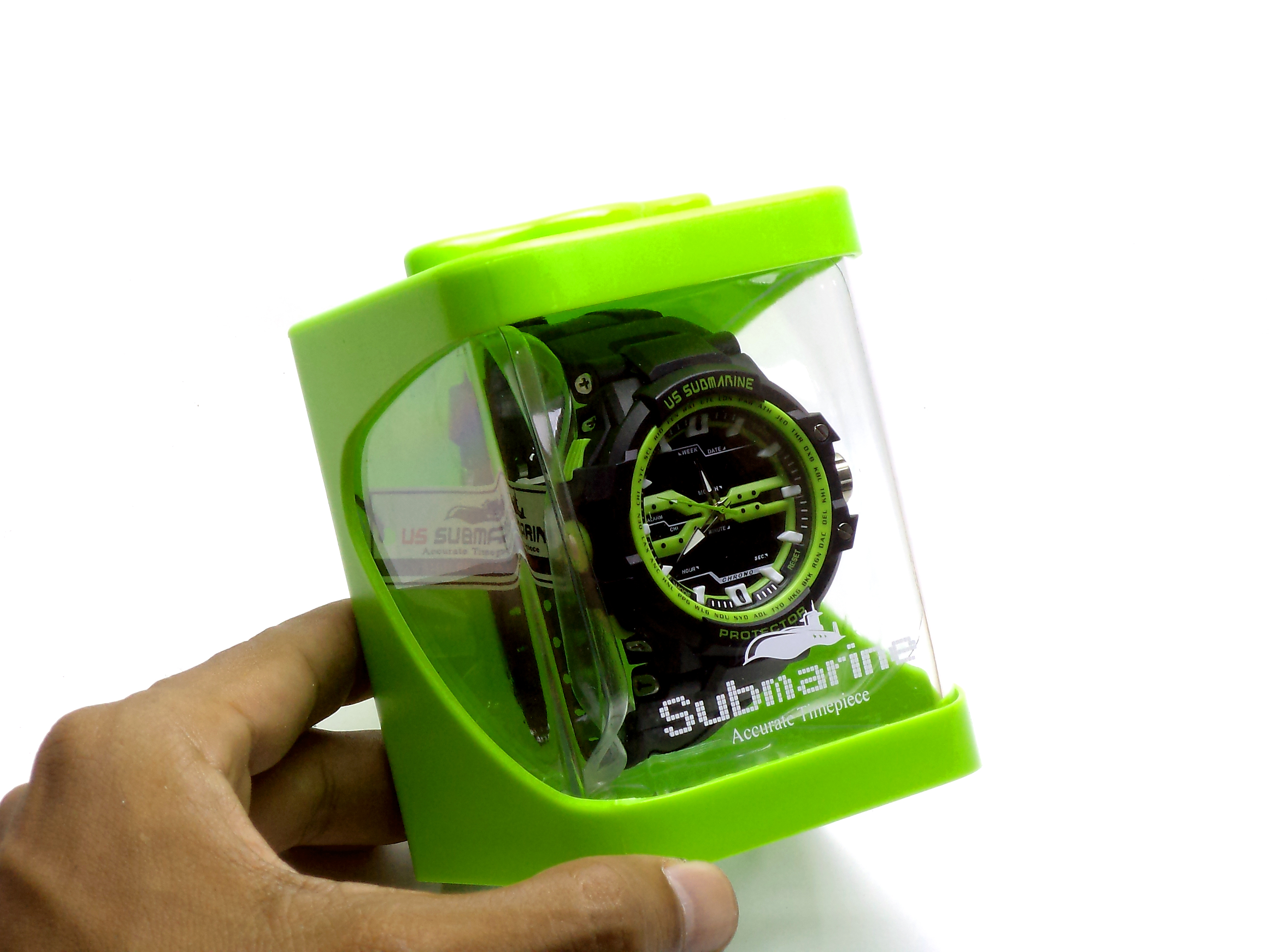 กล่องนาฬิกา US. Submarine Professional Time แบบกล่อง Lego กล่องซับมารีน ของแท้ 100 % ใส่นาฬิกาได้ทุกแบบ