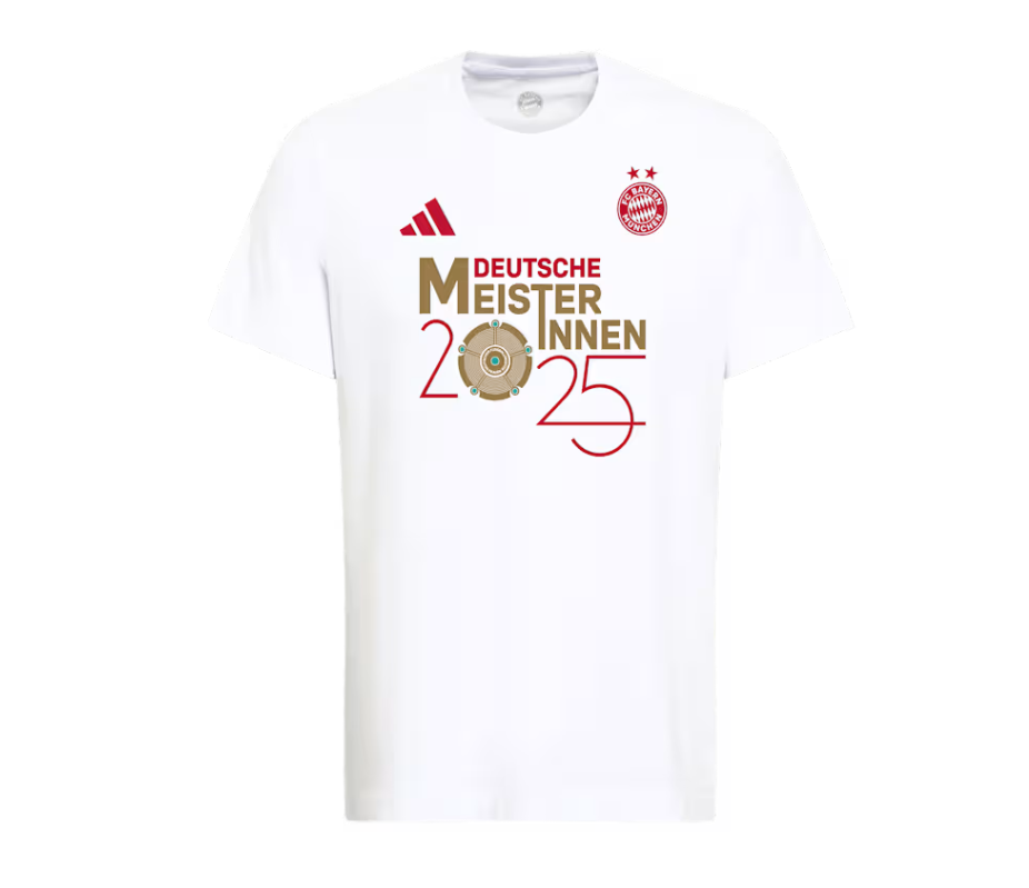 เสื้อทีเชิ้ตบาเยิร์น มิวนิค Deutsche Meisterinnen 2025 ของแท้