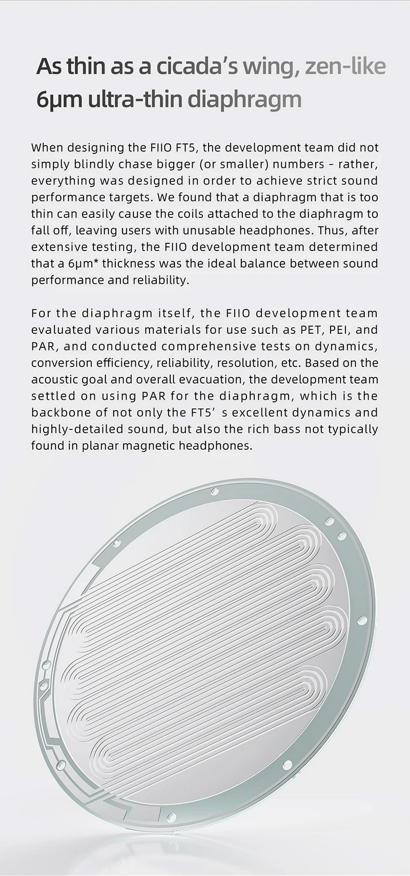 FiiO FT5 หูฟัง Headphones ไดรเวอร์ Planar 90 mm รองรับ Hi-Res ประกันศูนย์ไทย