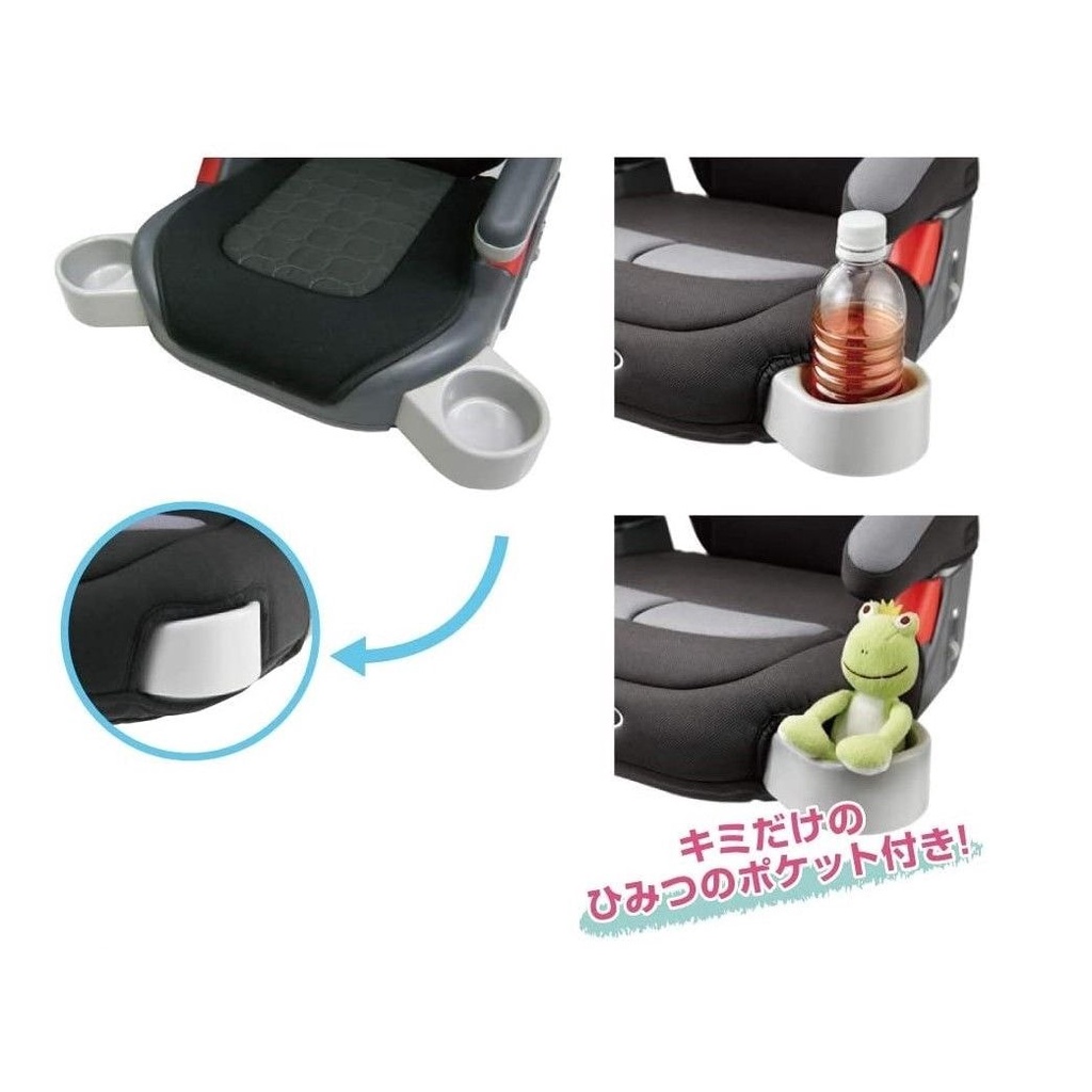 สินค้ามือ1 Boosterseat บูสเตอร์ซีท graco ลาย Princess แบบไม่มีพนักพิง