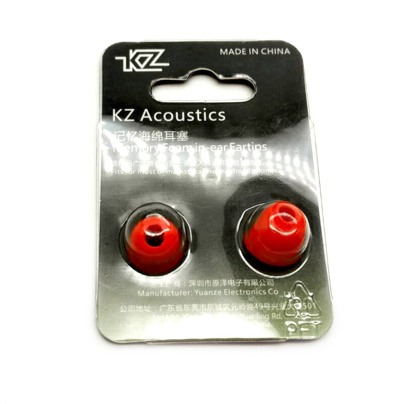 ขายจุกโฟม KZ แพค 3 คู่ 3 สีขนาดกลาง เกรดพรีเมี่ยม