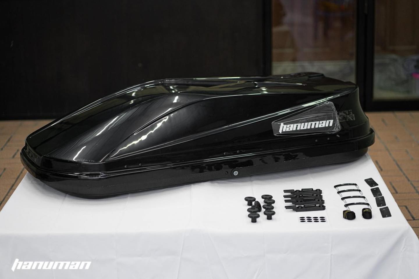 Hanuman Roof Box กล่องอเนกประสงค์วางบนหลังคา (ไม่รวมคานคู่พร้อมขาจับยึด)