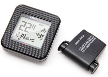 CATEYE ไมล์ (Walk & Bike), CC-PD100W, สีดำ