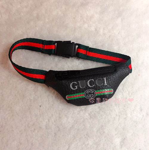 กระเป๋าคาดอกกุชชี่ สำหรับตุ๊กตา 20 cm.