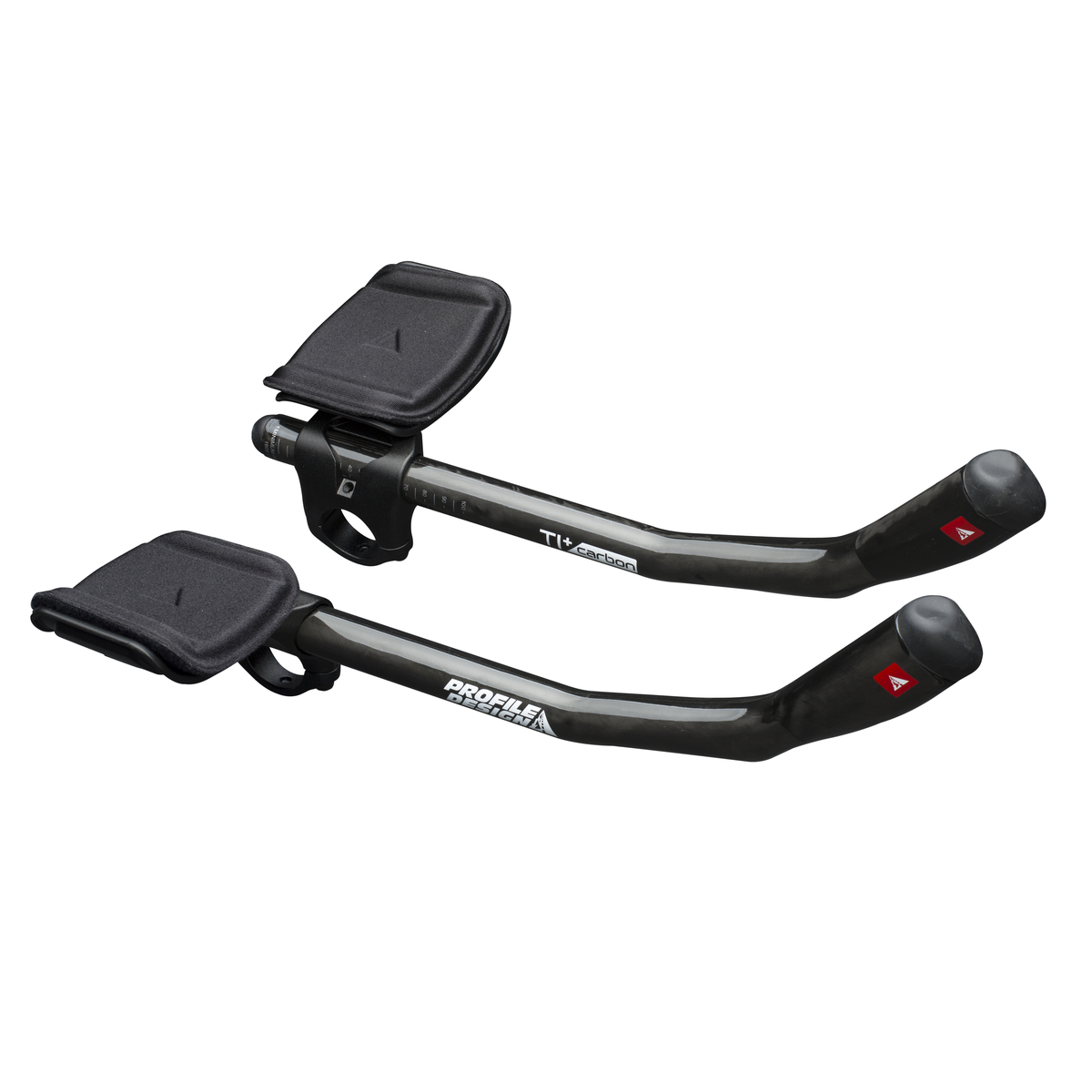 แฮนด์ PROFILE DESIGN T1+ CARBON Triathlon AEROBAR สีดำ (RHCBT11)