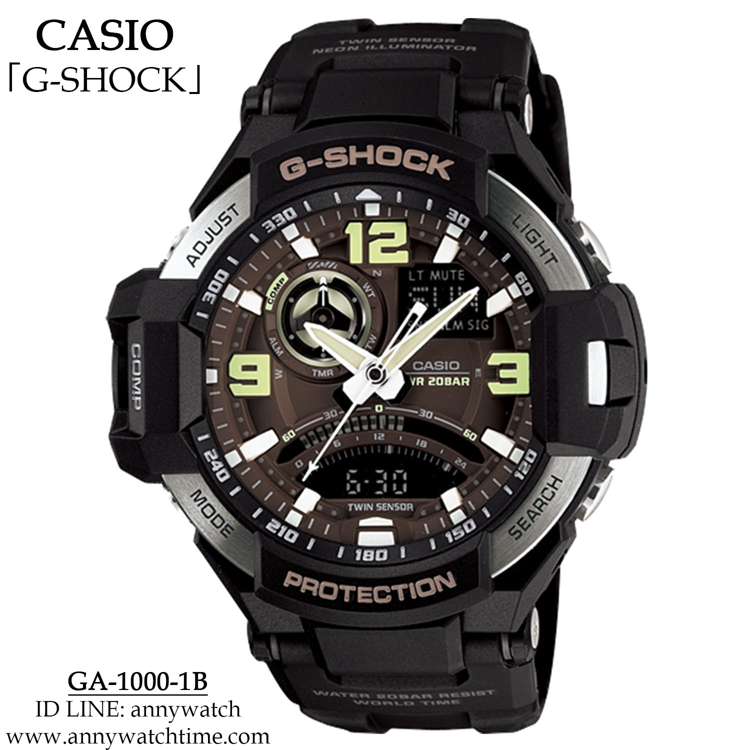 G-SHOCK GA-1000-1B