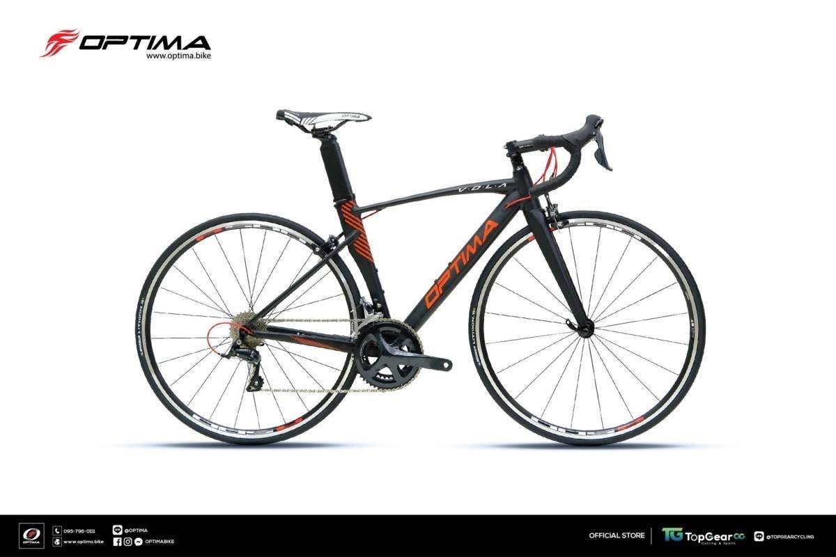 จักรยานเสือหมอบ OPTIMA VOLA R3000 2x9 สปีด ตะเกียบคาร์บอน วงล้อ 700c