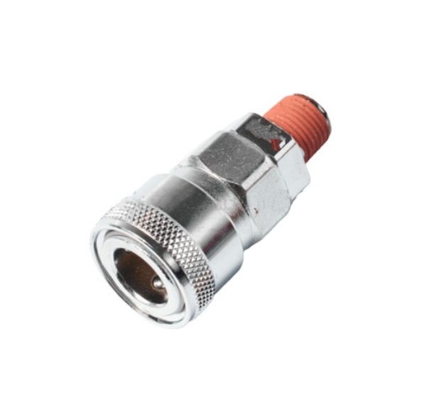 ข้อต่อลมตัวเมีย-นอก 3/8" ปั๊มลม โกโย SM-23(30SMA) Pn.K122-0020 ##