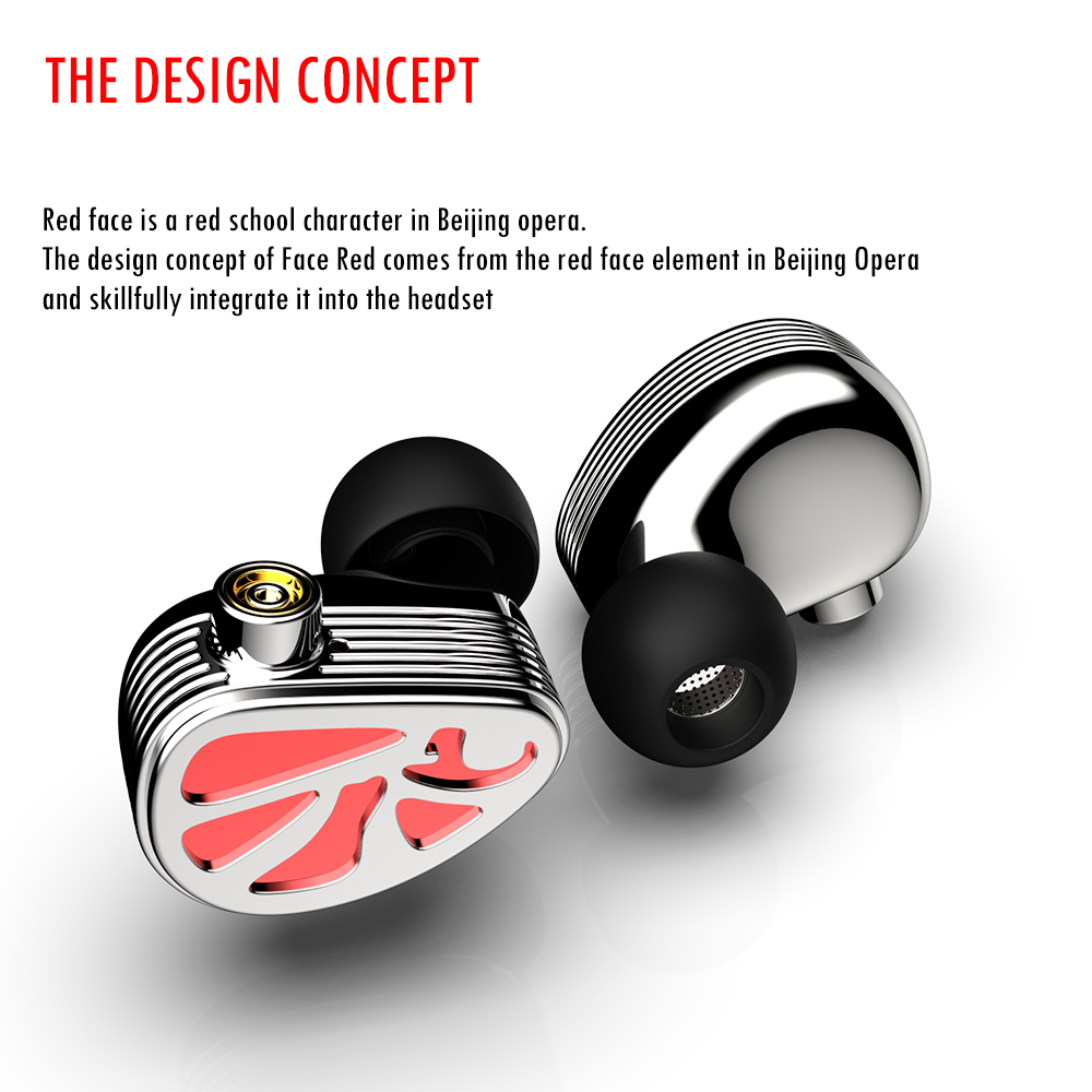 ขาย THHiFi Facered หูฟัง 3 ไดรเวอร์ 2BA+1DD ประกันศูนย์ไทย