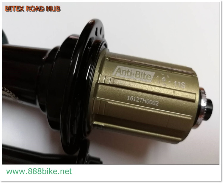 ดุมเสือหมอบ BITEX Road Hubs 2017 ,RAF10/RAR12, 7-11speeds Key Hole รองรับซี่กลมและแบน, 20/24h, 32/32h