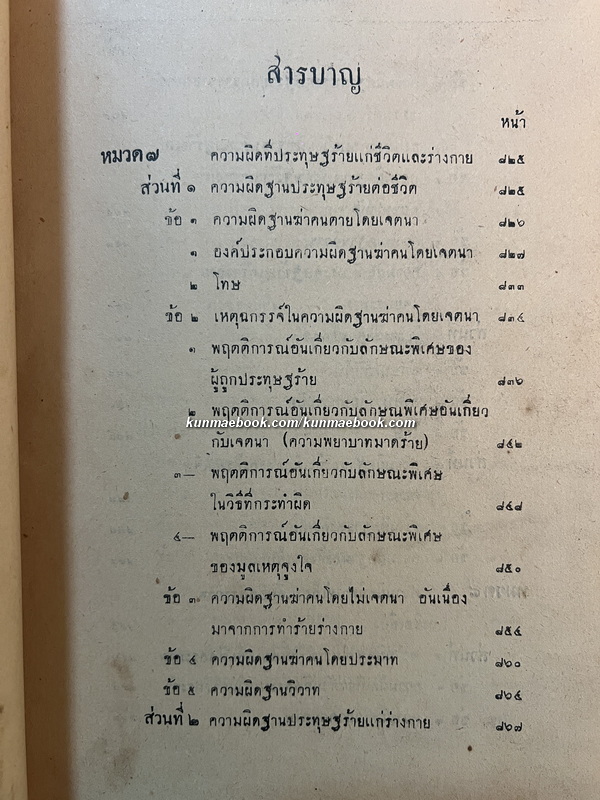 กฎหมายอาญา โดย ศาสตราจารย์ เอช เอ กูต์ ของ มหาวิทยาลัยวิชาธรรมศาสตร์และการเมือง พ.ศ.2478