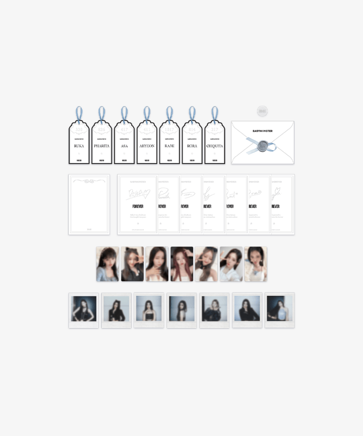 PRE. BABYMONSTER PHOTOCARD PACKAGE (รอ 14-25 วัน)