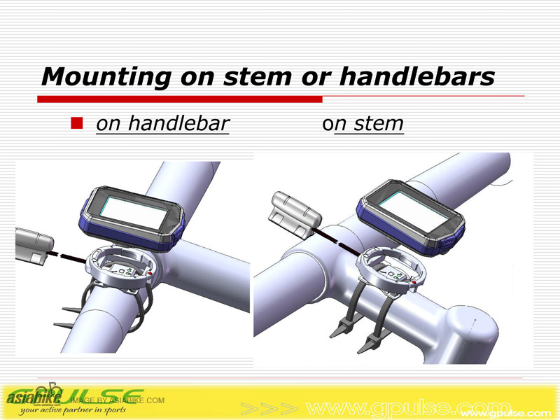ไมล์จักรยาน G.PULSE WIRELESS CYCLOCOMPUTER WITH CADENCE 20 ฟังชั่น