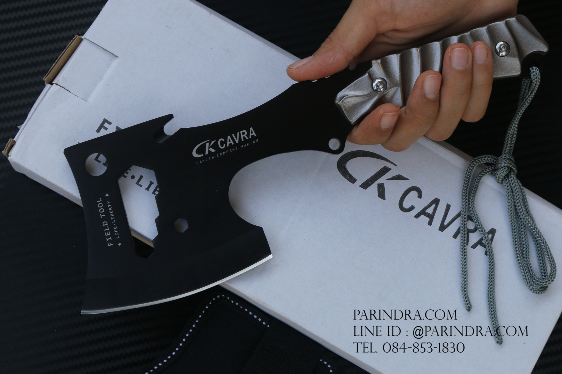 ขวานเดินป่า ขวาน Carva F10 น้ำหนักดี ทนทาน จับกระชับมือ ขนาด 10 นิ้ว