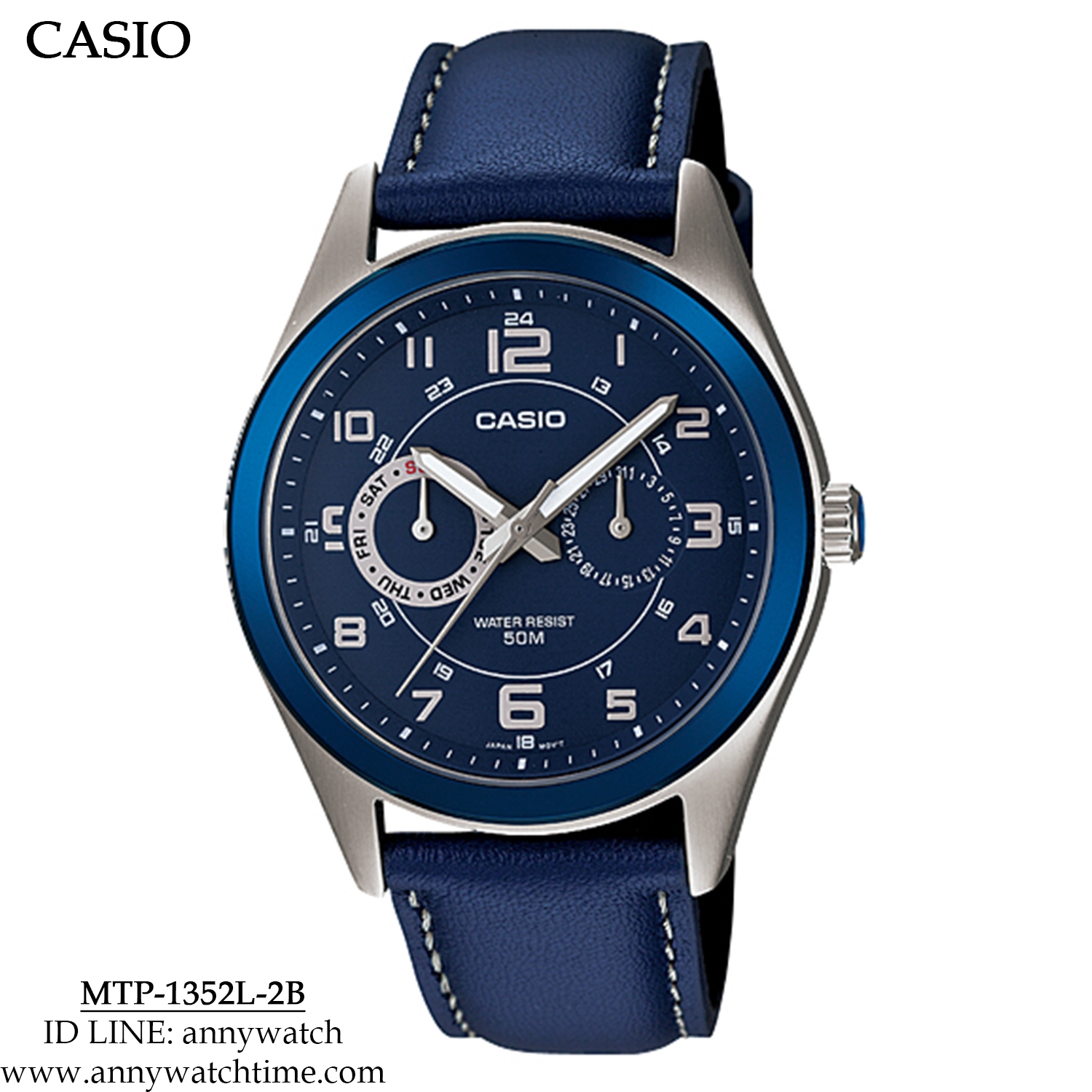 CASIO MTP-1352L-2B
