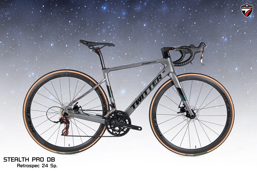 TWITTER Stealth PRO DB RS 2*12 speeds Integrated Handlebar 2021