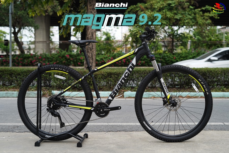 จักรยานเสือภูเขา Bianchi Magma 9.2 (2025) | เฟรมอลู ล้อ 29” | Shimano CUES 2x9 Speed | โช๊คหน้า 100mm Meta Description: