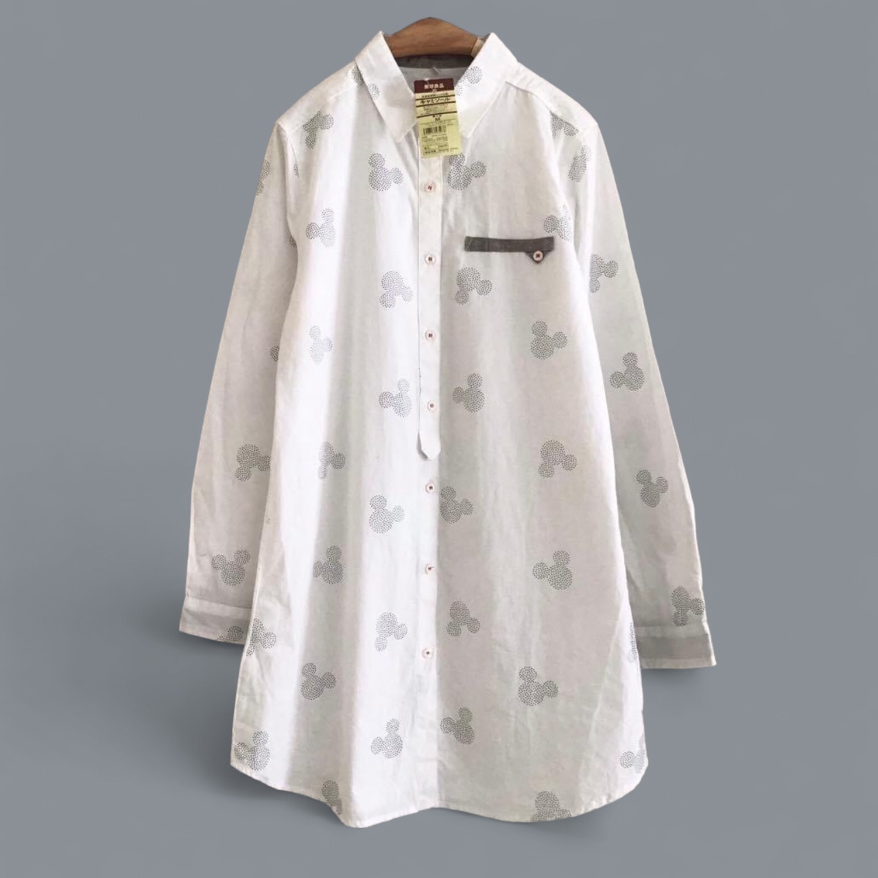 เสื้อ/เดรสผ้าคอตตอนลายมิ้กกี้
