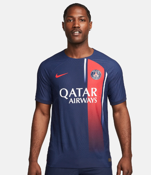 เสื้อปารีสแซงต์แชร์กแมง 2023/24 ทีมเหย้า เวอร์ชั่นนักเตะ Match Home ของแท้