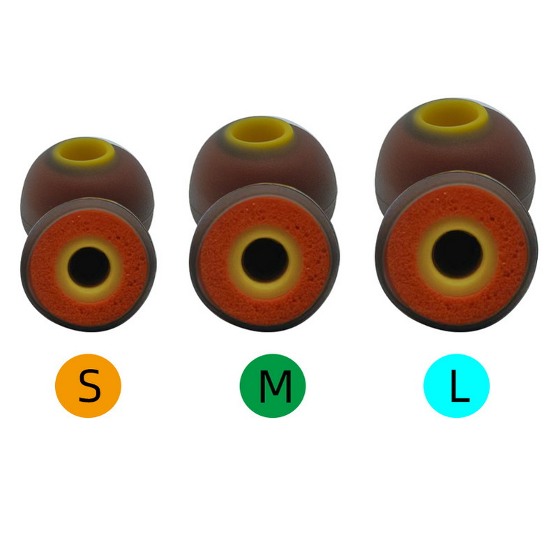X-Tips ComfyTune จุกหูฟังซิลิโคนอเนกประสงค์ two-in-one ซิลิโคน + เมโมรี่โฟม ดีไซน์ใหม่