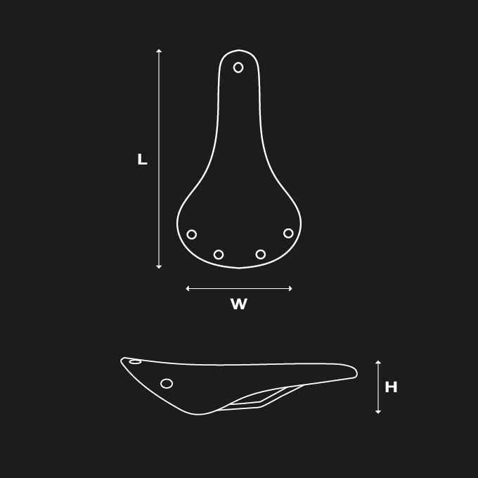 เบาะ BROOKS C17, Cambium C17 Special COPPER : Organic-Black rubber with Copper Rivet