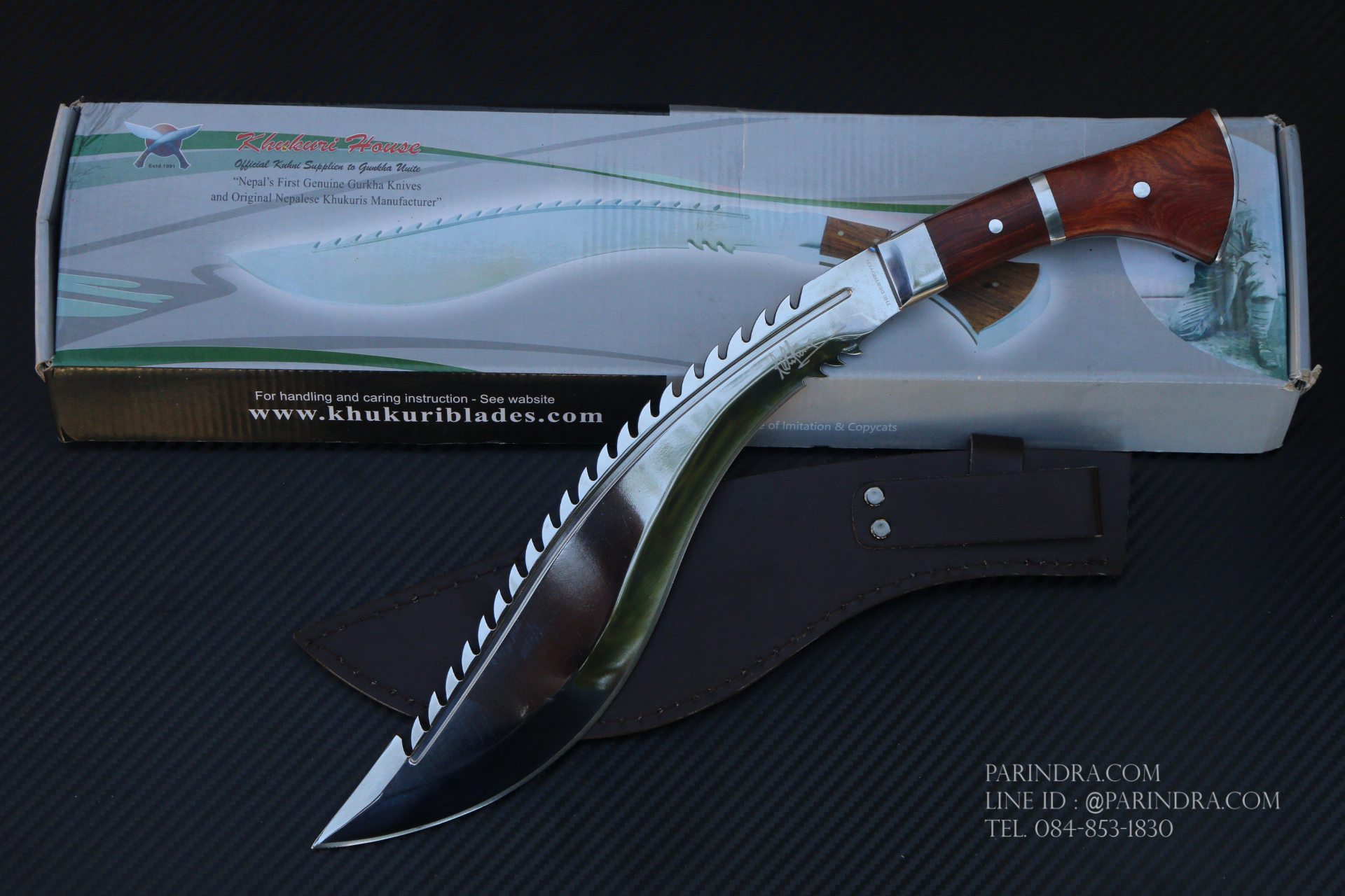 มีดใบตาย มีดเดินป่า ทรงกรูข่าเนปาล Nepal Kukri The DESTROYER