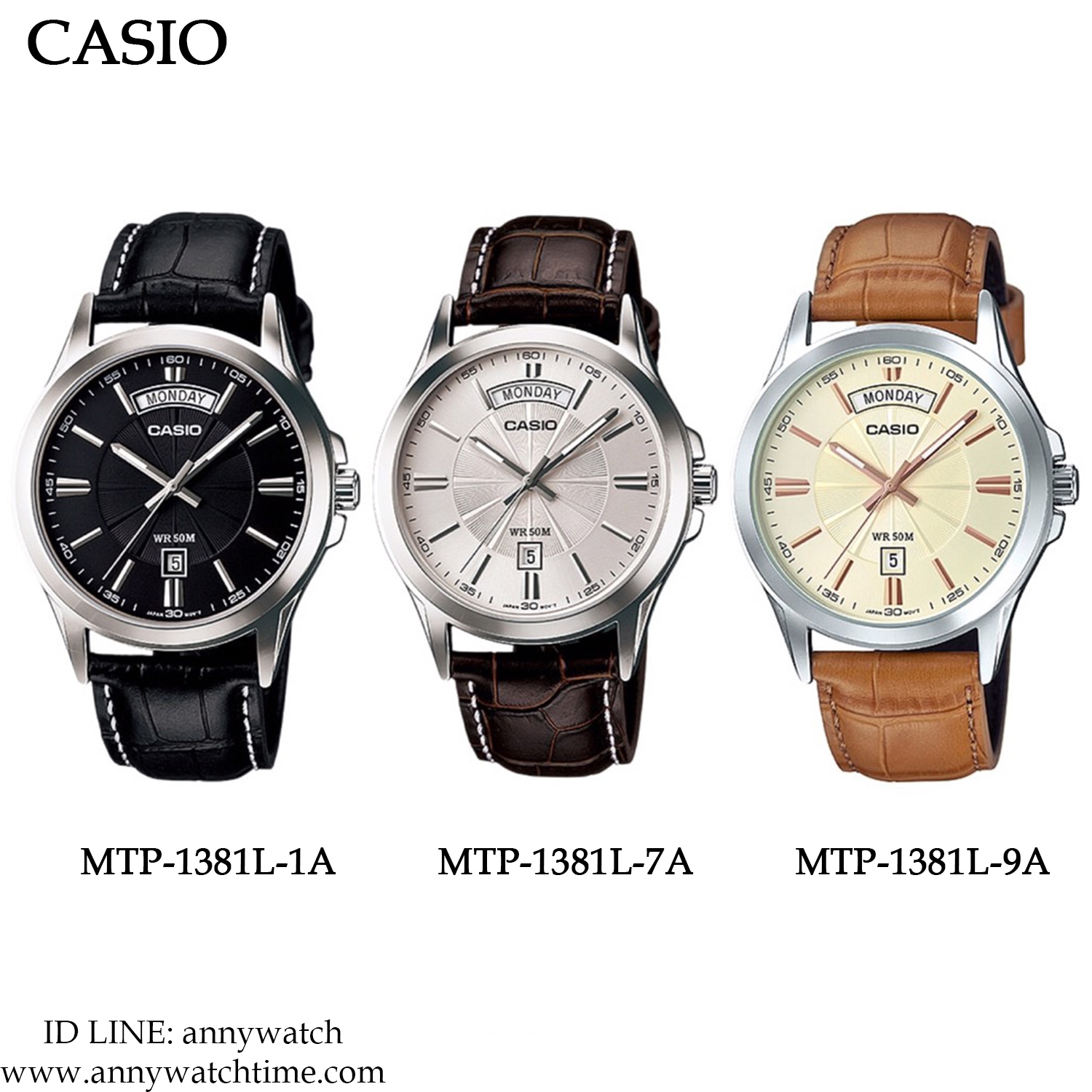 CASIO MTP-1381L-7A