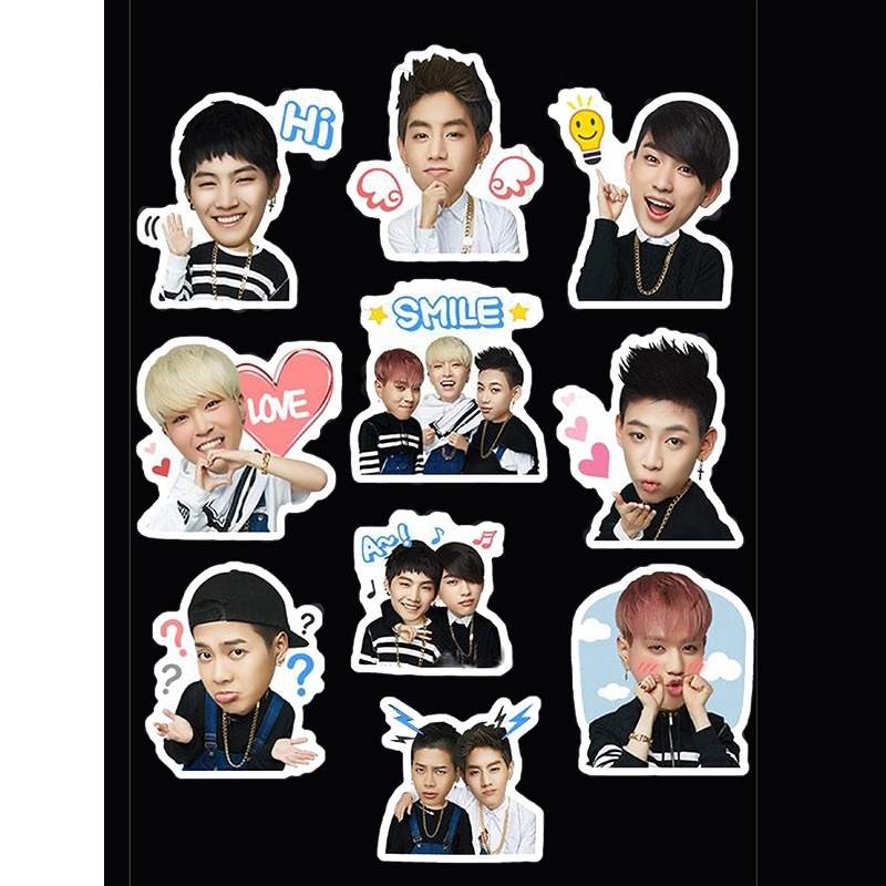 สติ๊กเกอร์ GOT7 (pvc กันน้ำ)