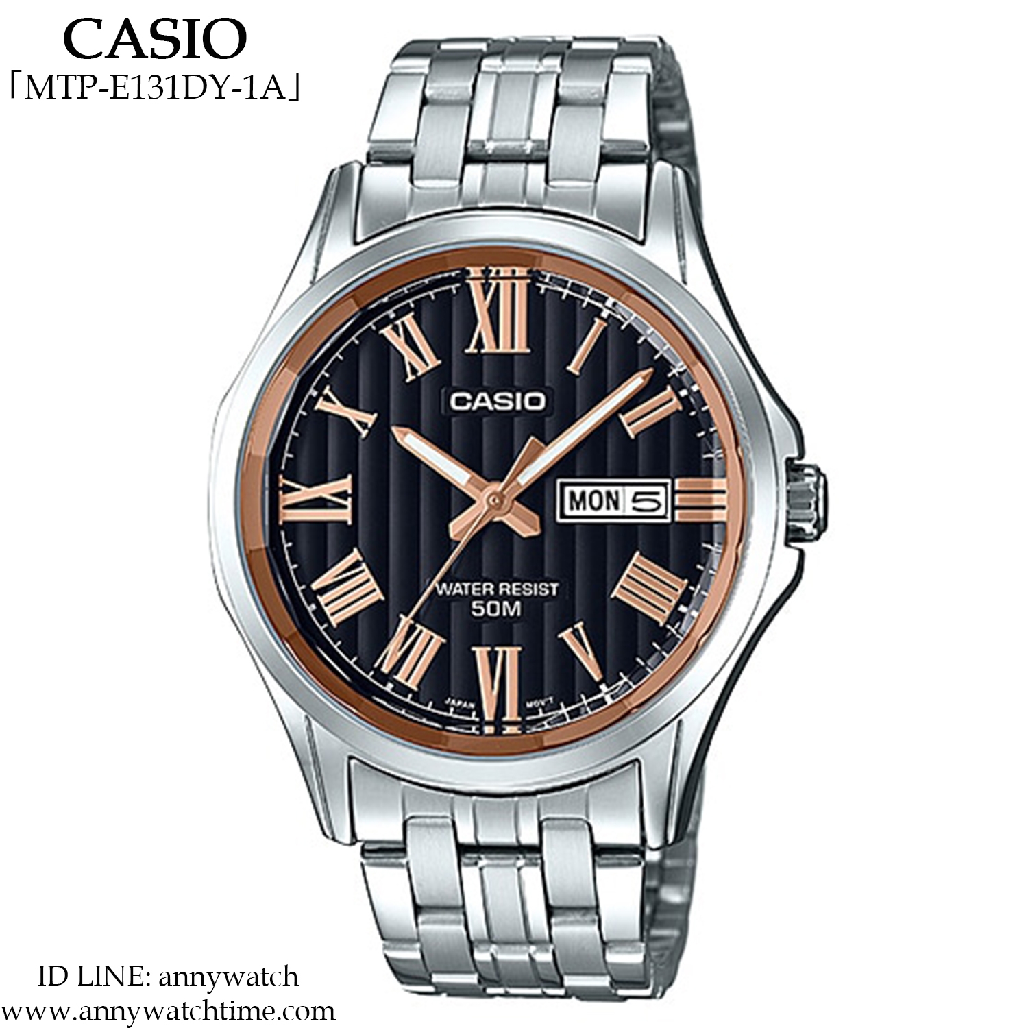 CASIO MTP-E131DY-1A