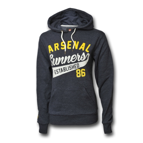เสื้ออาร์เซนอล ผู้หญิง ของแท้ 100% Arsenal FC Fairaisle Graphic Hoody สำหรับสวมใส่เอง เป็นของฝาก ที่ระลึก ของขวัญ แด่คนสำคัญ