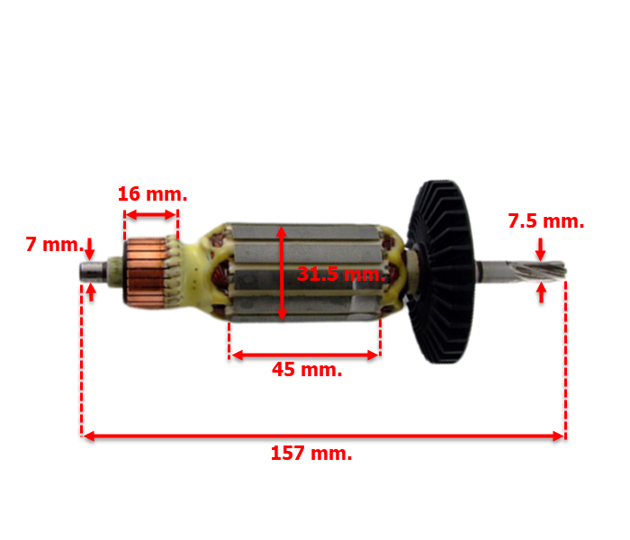 ทุ่น สว่าน Makita มากีต้า รุ่น HR2453, HR2454