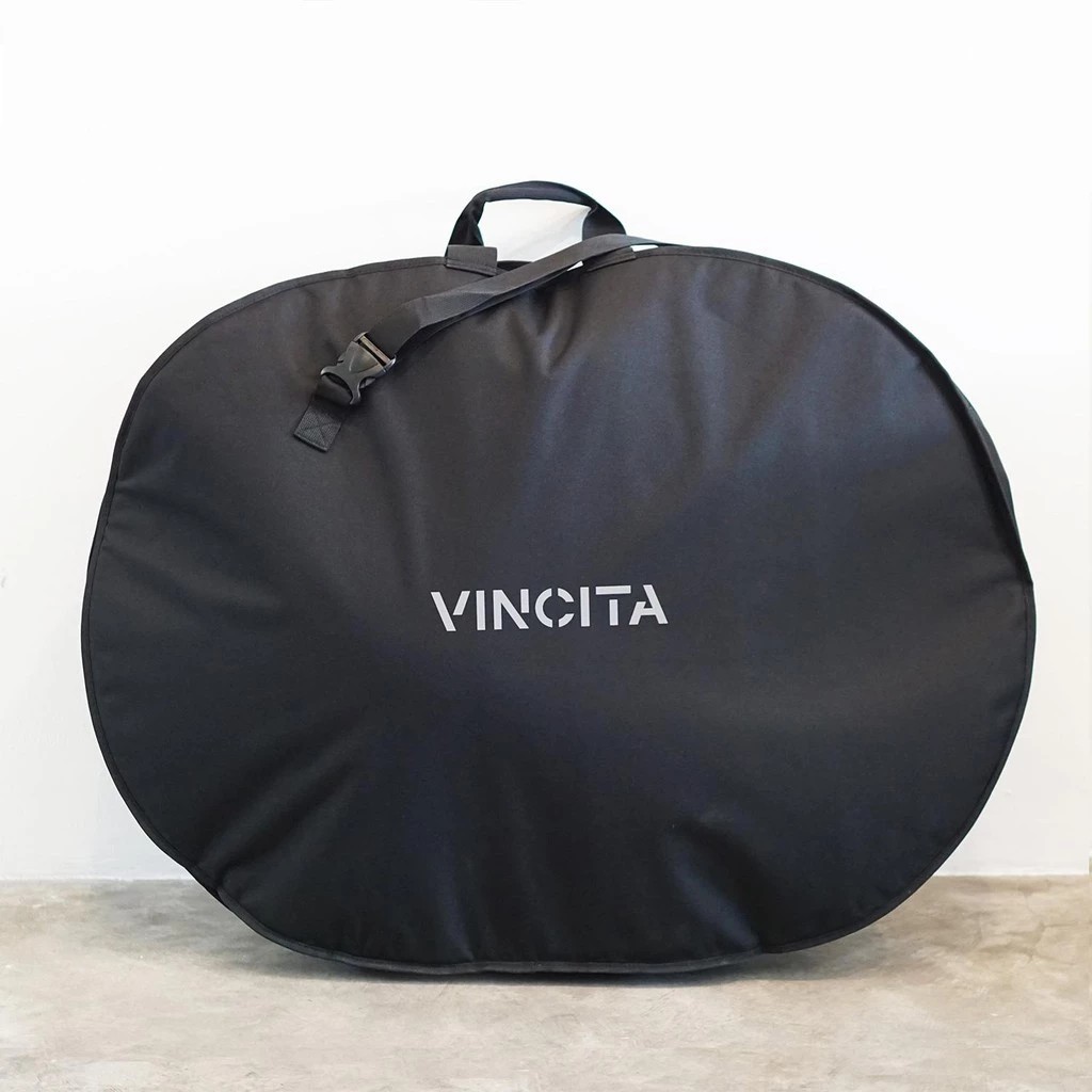 VINCITA B191A กระเป๋าใส่ล้อจักรยาน 2 ล้อ | ทรงวงรี 76L | รองรับล้อ 26–29 นิ้ว | กันน้ำ 600D | พีอีกันกระแทก