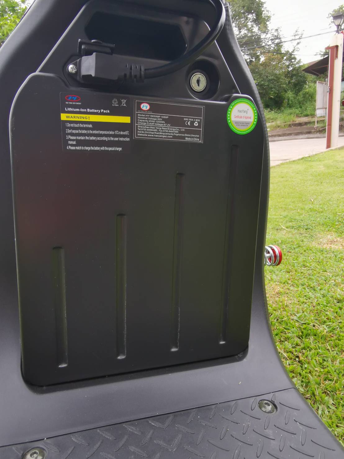 สกูตเตอร์ไฟฟ้าล้อโต HORECA C07A | มอเตอร์ 1500W แบต 60V/20Ah วิ่งไกล 50-60 กม.