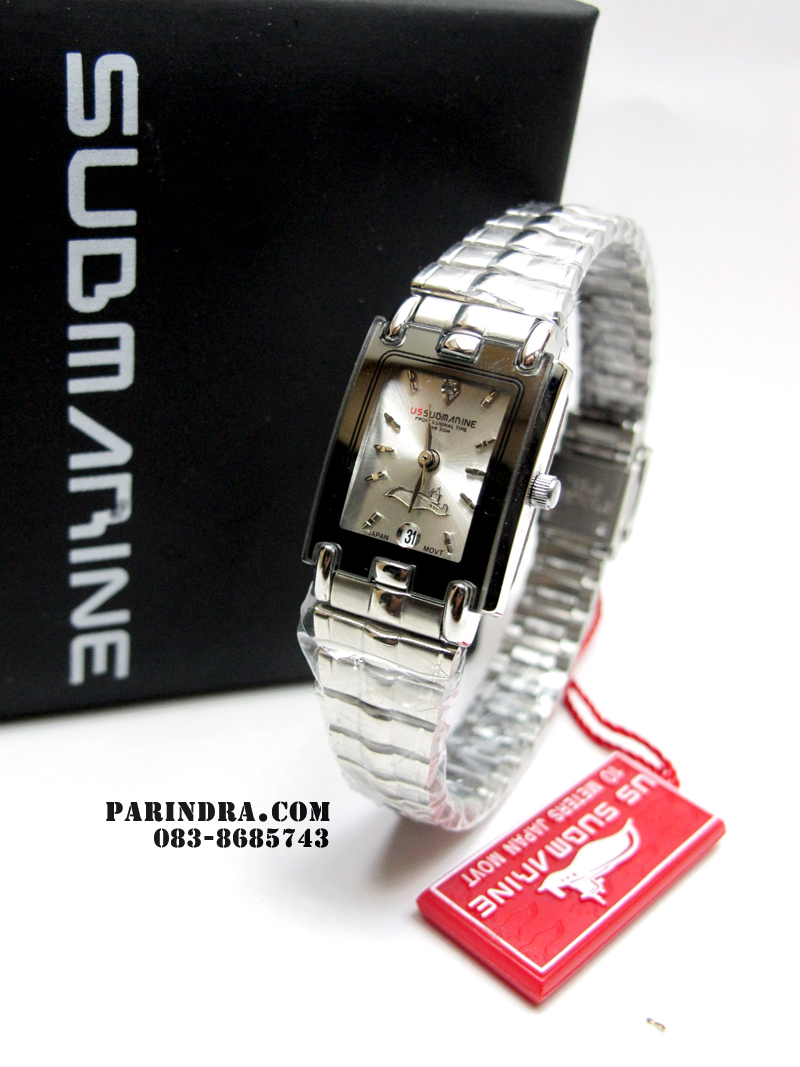 นาฬิกา US submarine รุ่น SUB1014L สีเงินล้วน