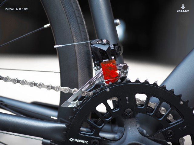 เสือหมอบ CAMP Impala X หมอบดิสเบรค เฟรมอลู เกียร์ Shimano 105 2*11 Sp. 700c