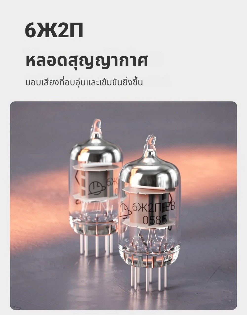 Fosi Audio T20XMKII แอมป์หลอดแก้วบลูทูธและแอมป์หูฟังแบบบูรณาการ ประกันศูนย์ไทย