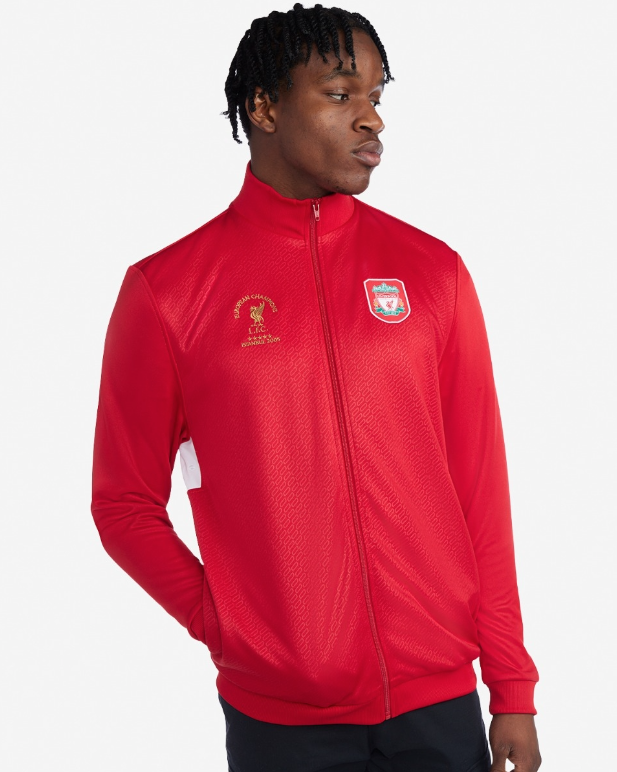 เสื้อแจ็คเก็ตลิเวอร์พูลย้อนยุค 05 Istanbul Track ของแท้
