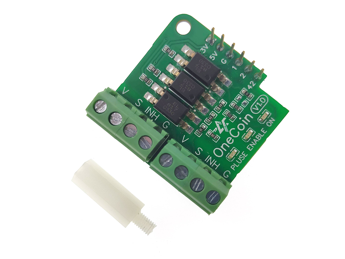 ATD3.5-S3 OneCoin shield โมดูลเสริมจำลองเป็นเครื่องรับเหรียญสำหรับ ATD3.5-S3