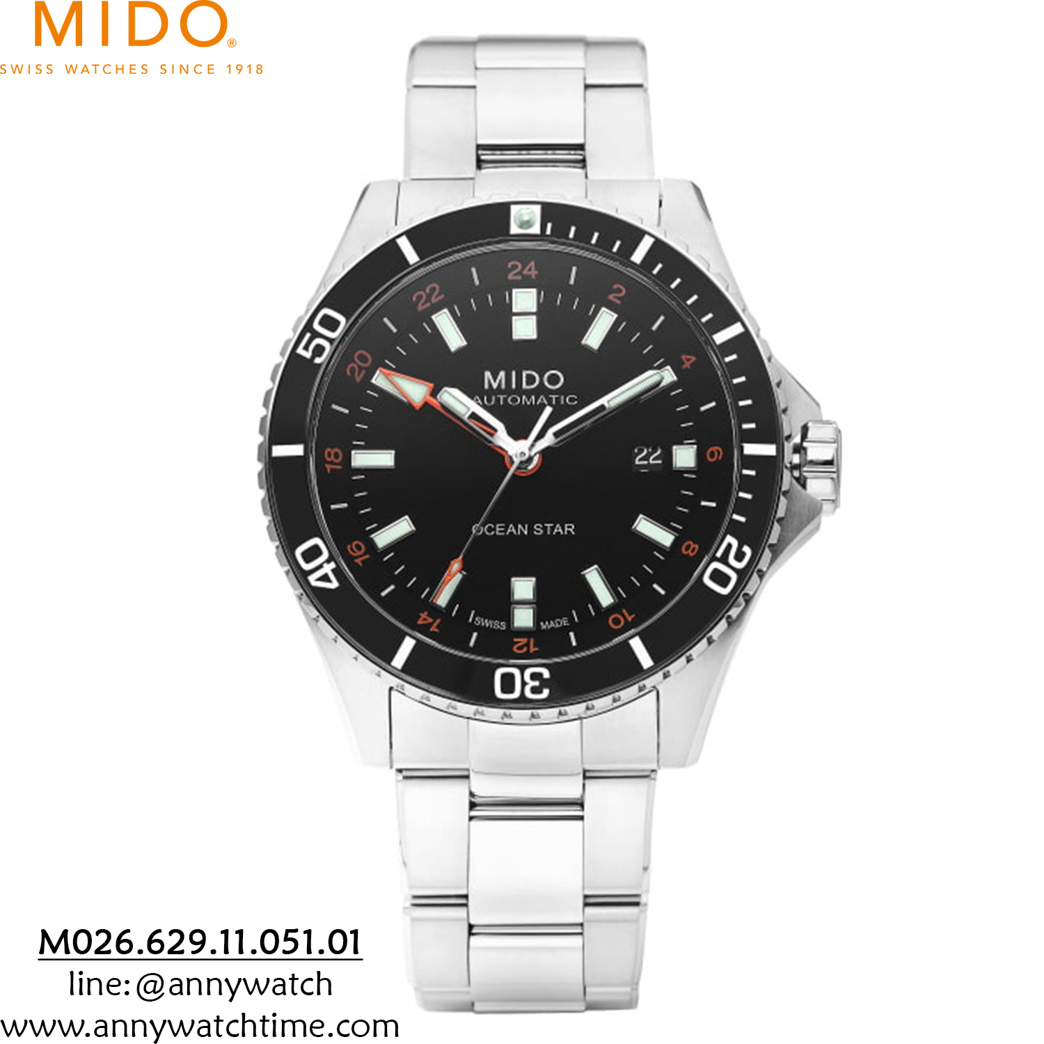 MIDO M026.629.11.051.01