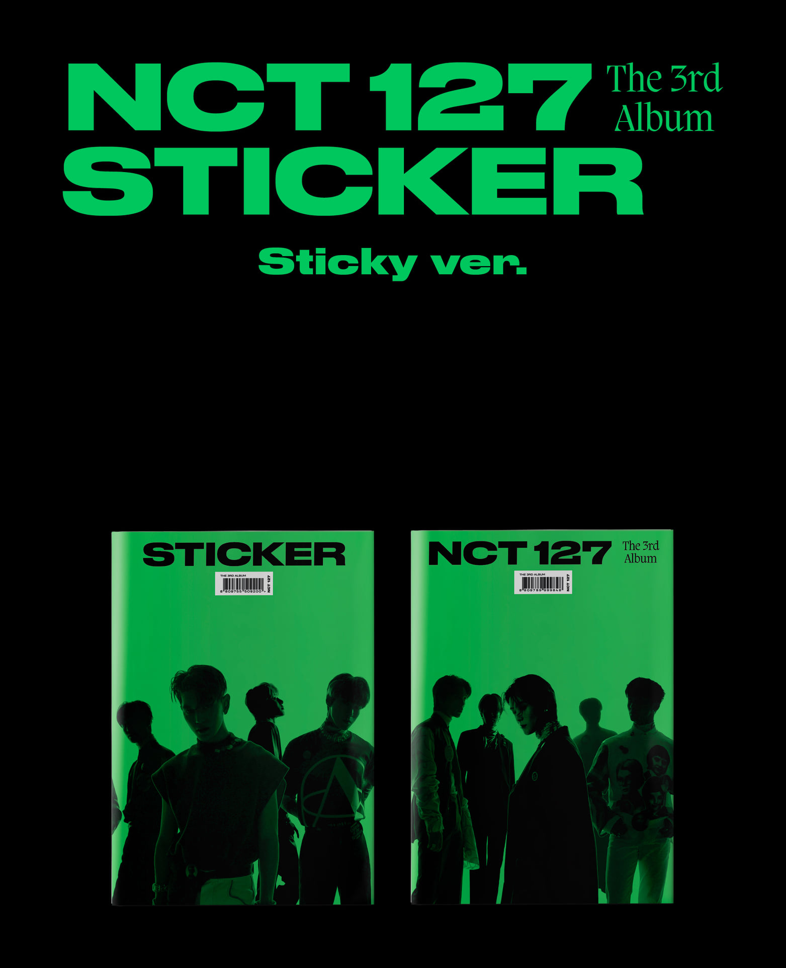 อัลบั้ม #NCT 127 - The 3rd Album [Sticker] (Sticky Ver.)
