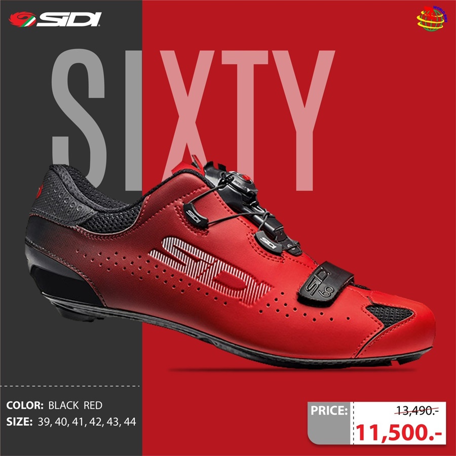 รองเท้าเสือหมอบ SIDI SIXTY LIMITED EDITION Carbon Road Cycling Shoes NEW2023