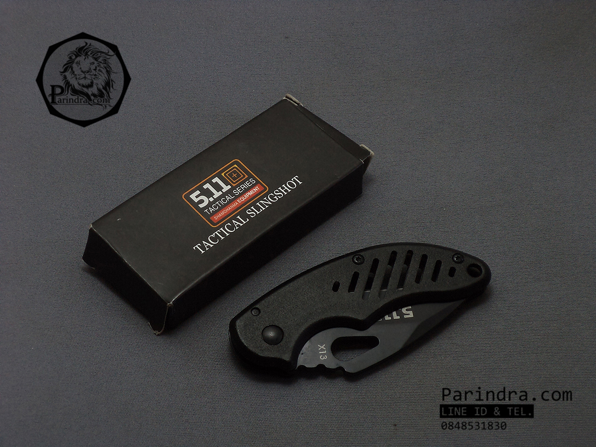 มีดพับ 5.11 Tactical Slingshot รุ่น X13 มีดต่อสู้ระยะประชิด (OEM)