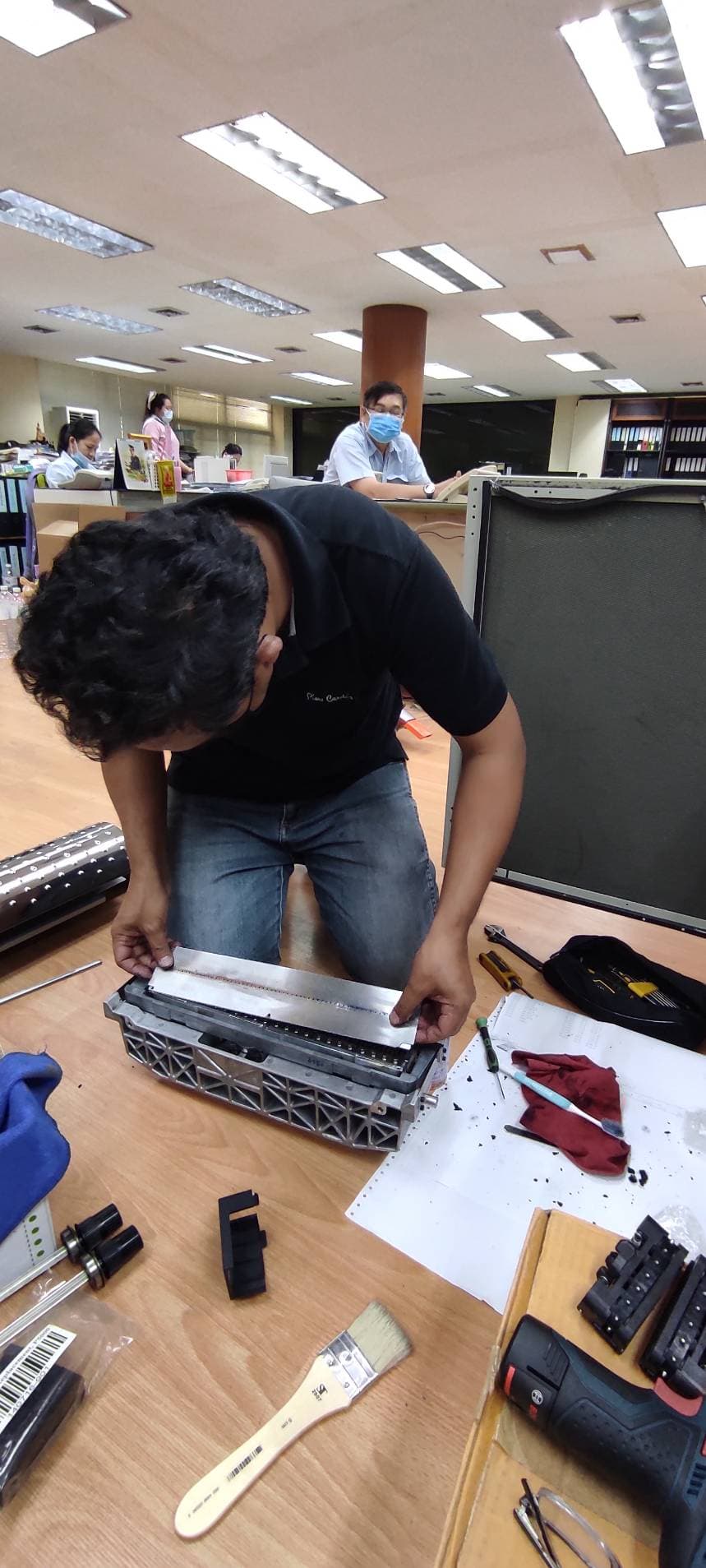 รับซ่อม รับงาน MA (Maintenance Agreement Contact) Line Printer Printronix