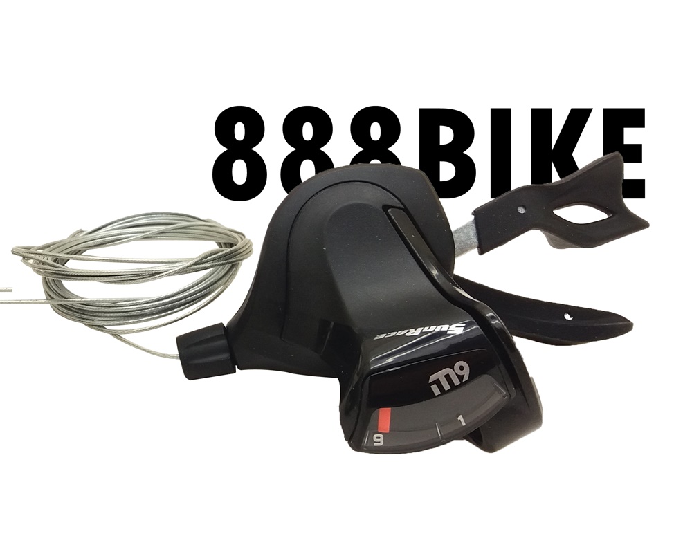 มือเกียร์เสือภูเขา Sunrace 3x9 สปีด DLM900,2018 มีสาย (มีกล่อง)