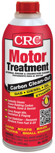 c-010. CRC Motor Treatment หัวเชื้อ ล้างคราบเขม่าระบบนํ้ามันเชื้อเพลิง และน้ำมันเครื่อง - Made in USA