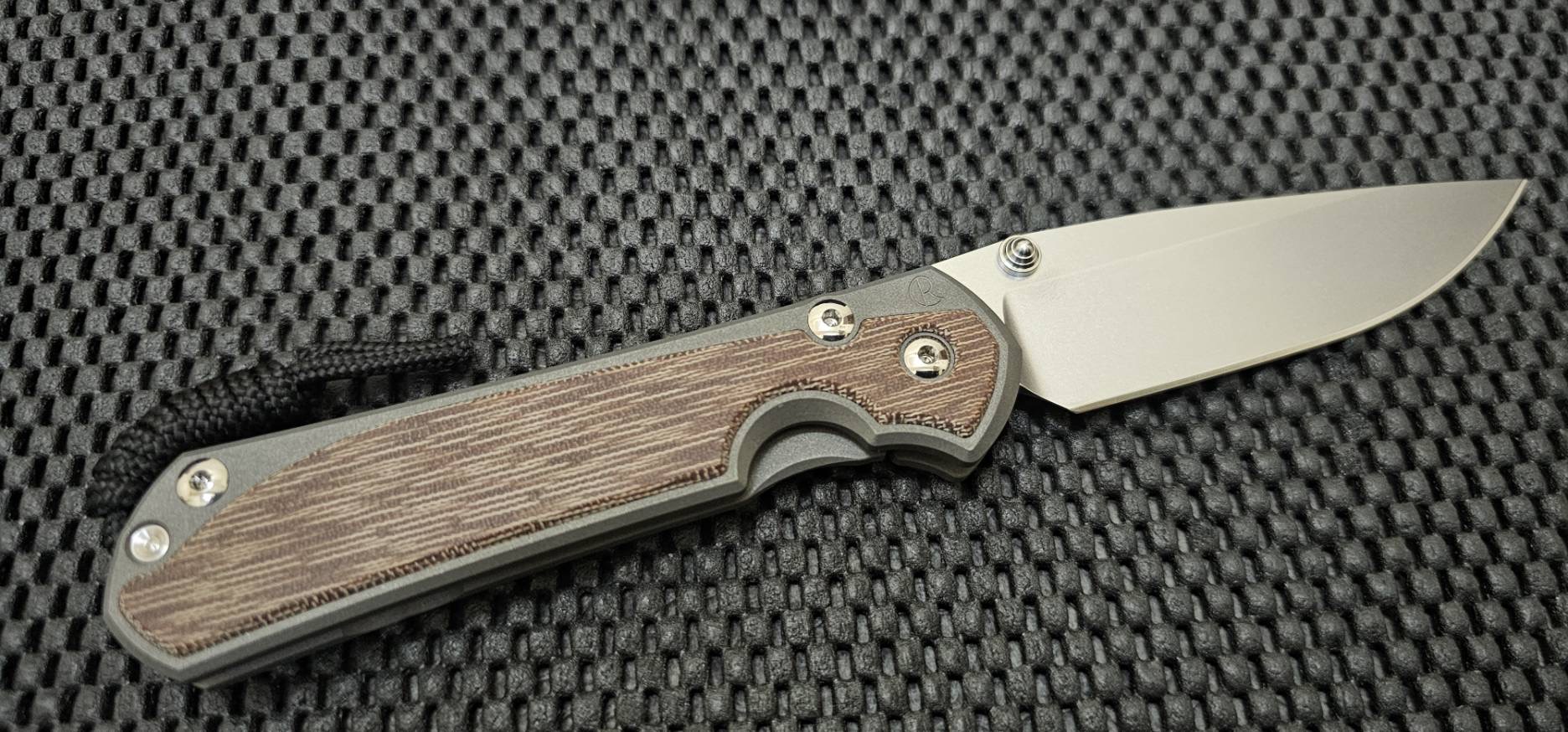 Chris Reeve Large Sebenza 31 - Natural Micarta Inlay - Left-Handed(มือซ้าย)