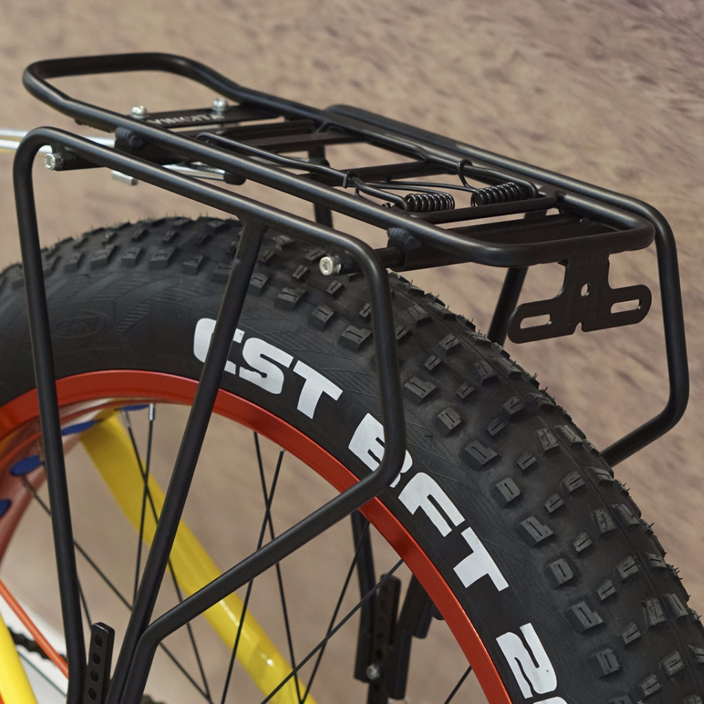 ตะแกรงท้าย VINCITA ALLOY REAR CARRIER ,C042, FATBIKE CARRIER (รองรับทั้งล้อธรรมดาและล้อโต) อลู