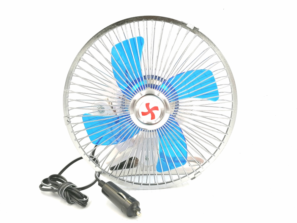 พัดลม แบบหนีบ DC 12v. ขนาด8"