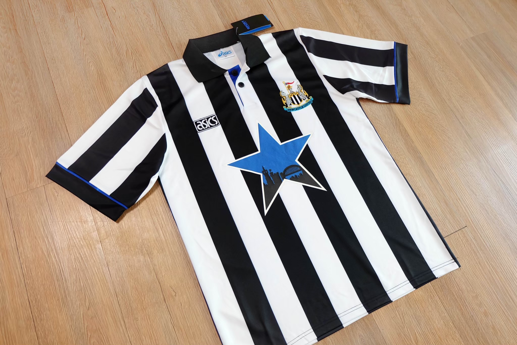 Newcastle 1993/94 Vintage Jersey เสื้อนิวคาสเซิลย้อนยุค asics